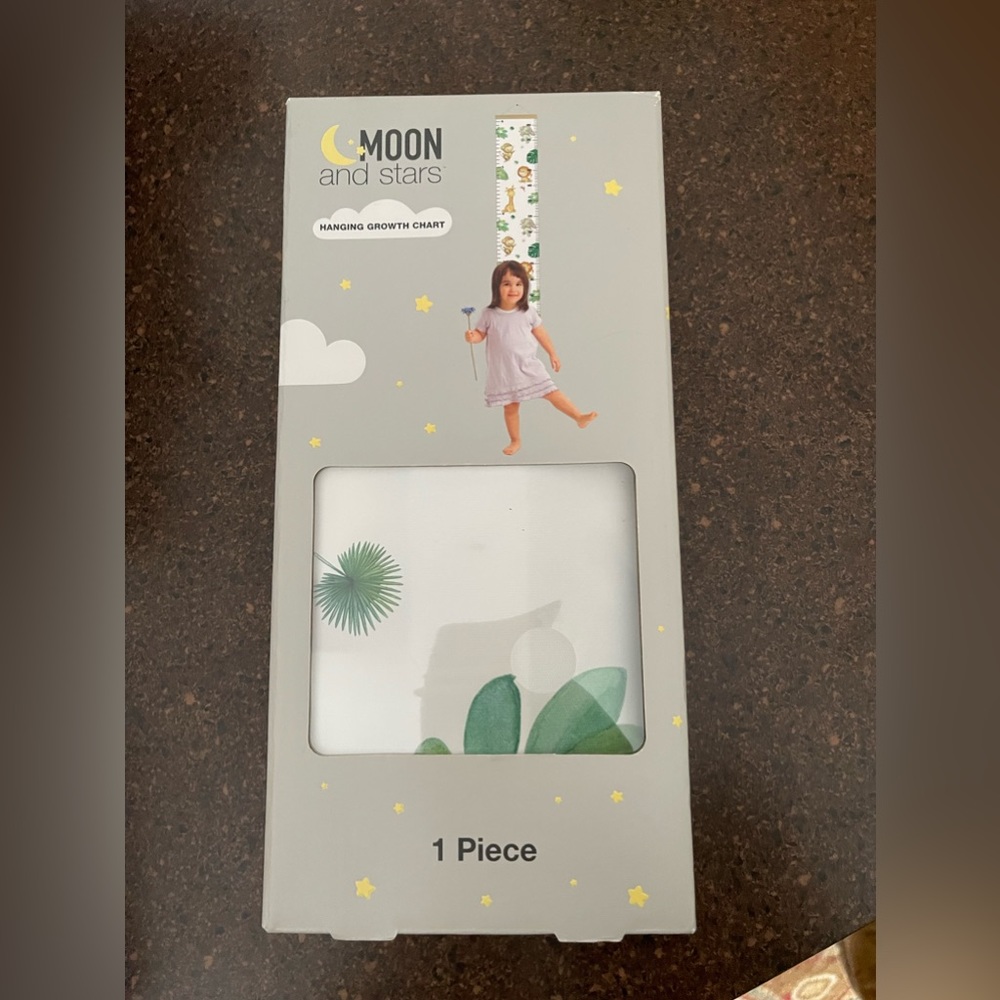 NIB Moon & Stars hanging growth chart